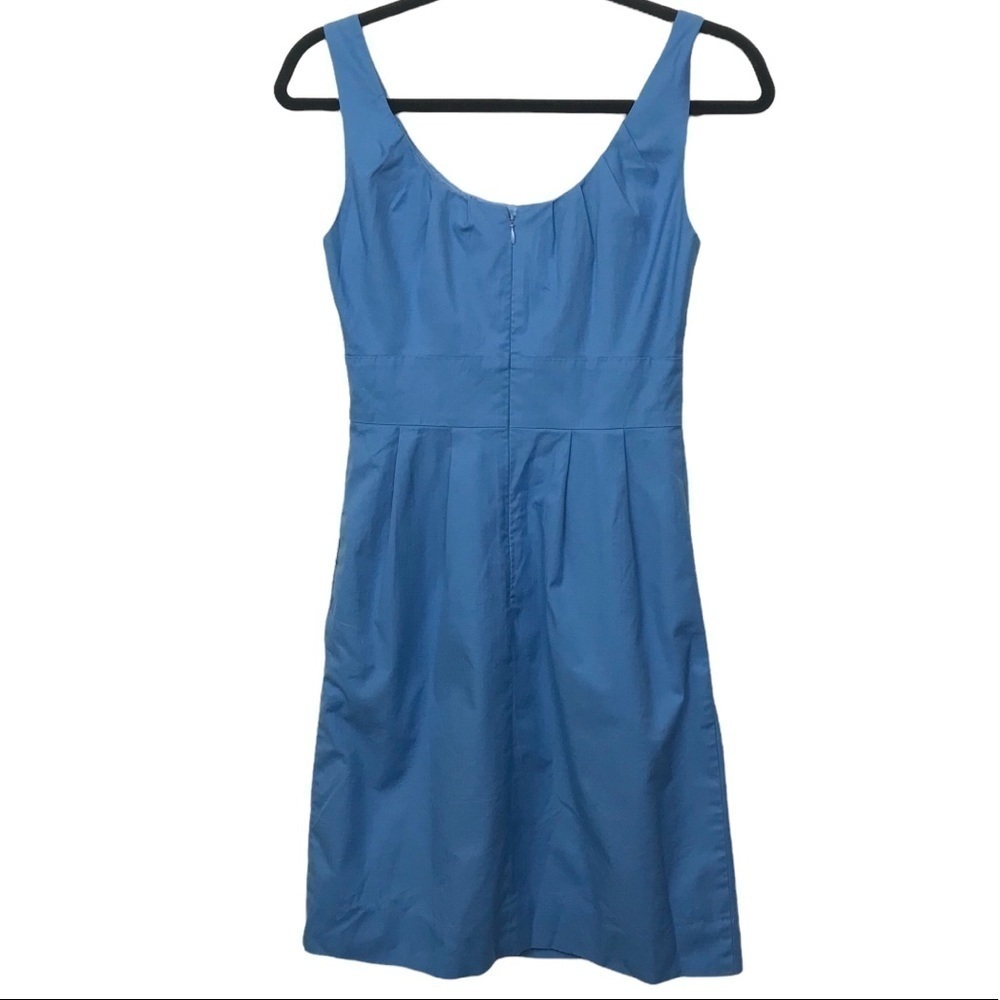 J. Crew Factory Suiting Blue Dress Size 0 - Picture 2 of 12